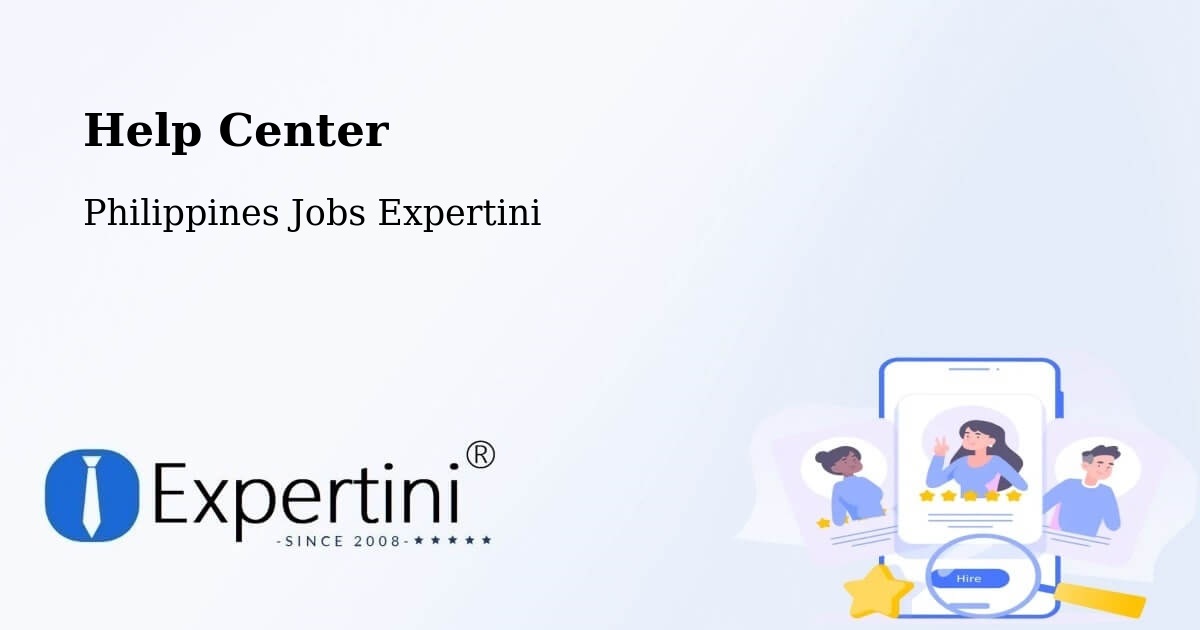 Help Center - Philippines Jobs Expertini