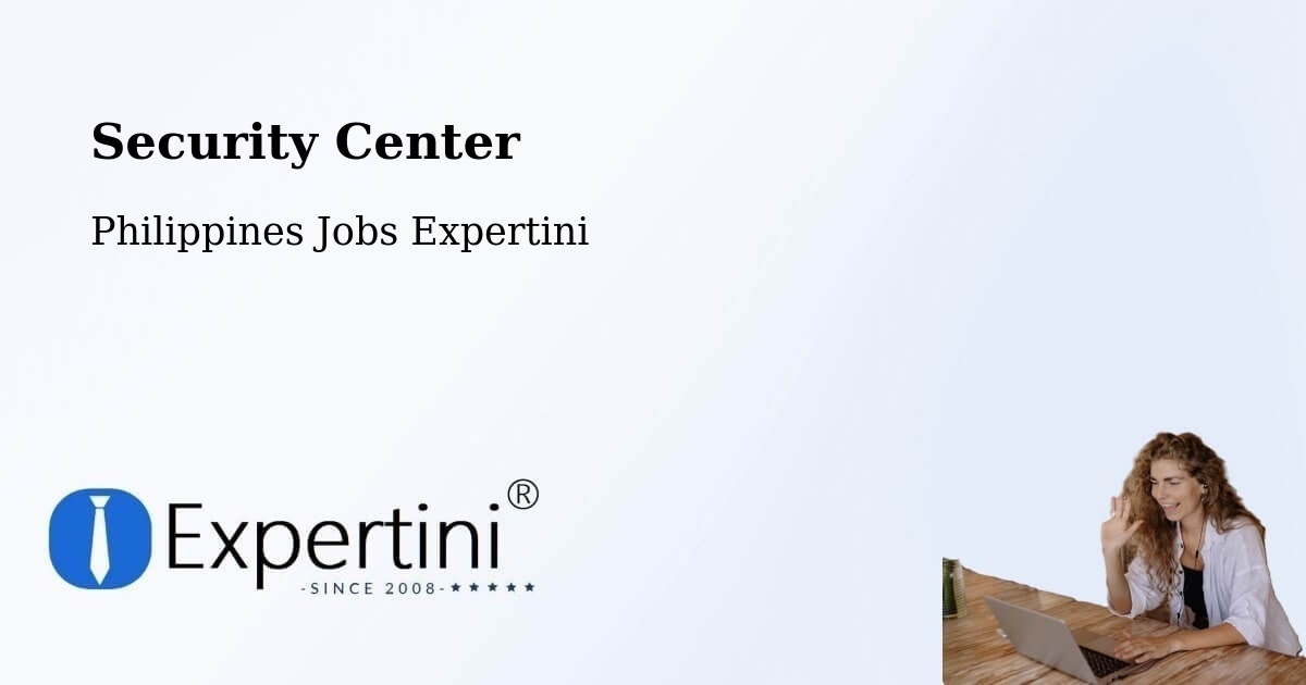 Security Center - Philippines Jobs Expertini